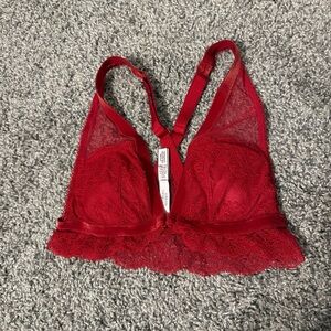 Victoria's Secret Scarlet Lace Bralette